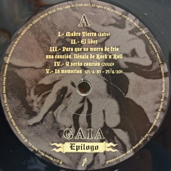 Mägo De Oz : Gaia - Epílogo (LP, Album, RE, 180 + CD, Album, RE)