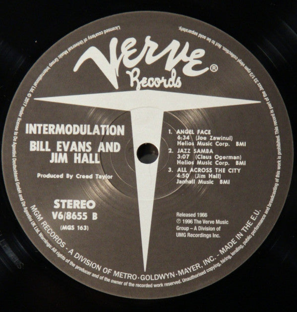 Bill Evans, Jim Hall : Intermodulation (LP, Album, RE, Gat)