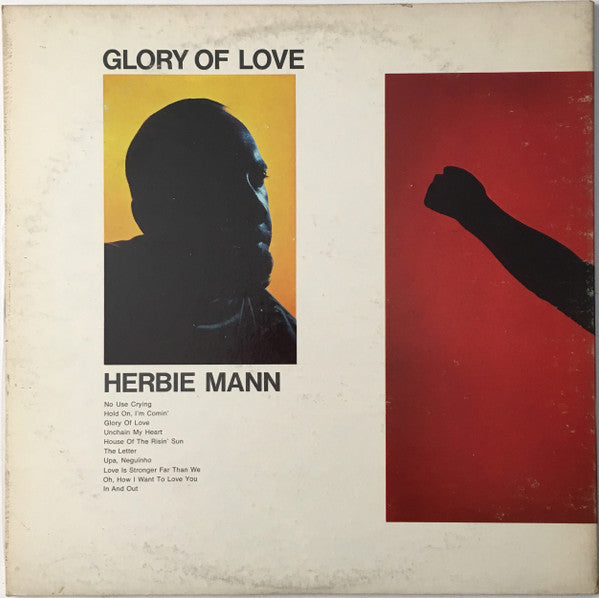 Herbie Mann : Glory Of Love (LP, Album, Mono, Gat)