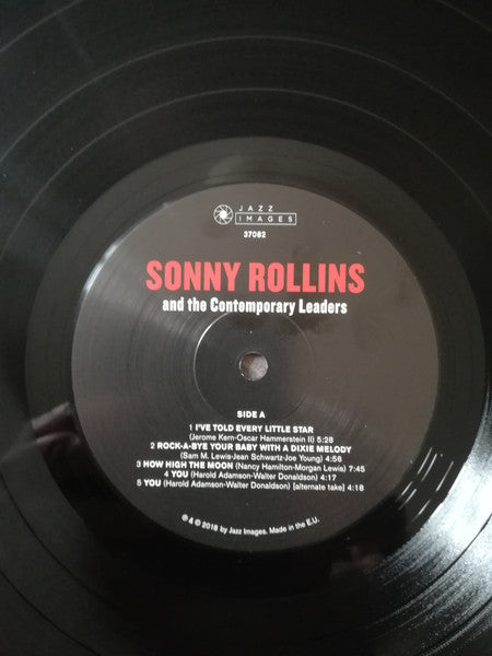 Sonny Rollins : Sonny Rollins And The Contemporary Leaders (LP, Album, RE, Gat)