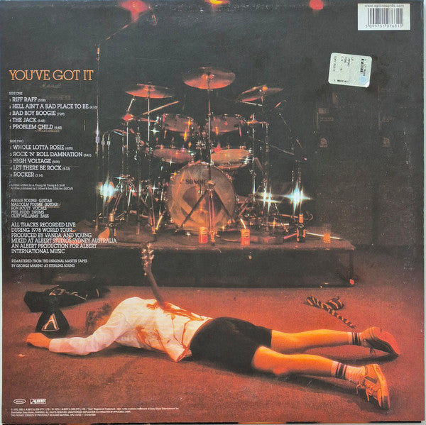 AC/DC : If You Want Blood You've Got It (LP, Album, RE, RM, 180)