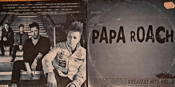 Papa Roach : 2010-2020 Greatest Hits Vol. 2: The Better Noise Years (2xLP, Comp, Cle)