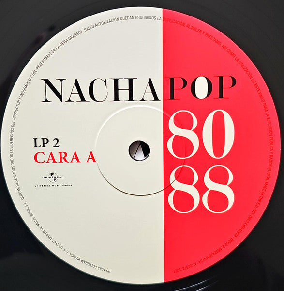 Nacha Pop : Nacha Pop 80 88 (2xLP, Album, RE, RM)