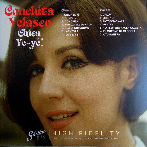 Conchita Velasco : Chica Ye-Yé! (LP, Comp)