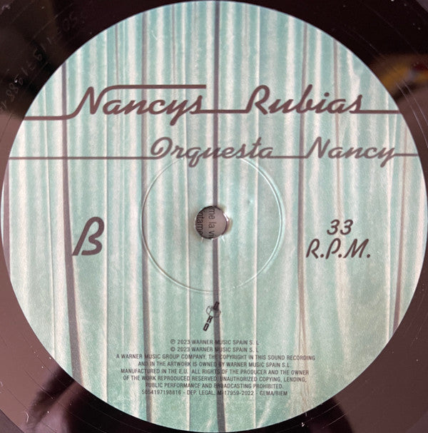 Nancys Rubias : Orquesta Nancy (LP, Album)