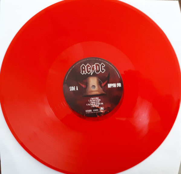 AC/DC : Nippon 1981 (LP, Ltd, Unofficial, Red)