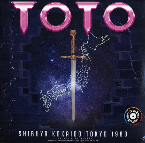 Toto : Shibuya Kokaido Tokyo 1980 (LP, Ltd, Unofficial, Pur)