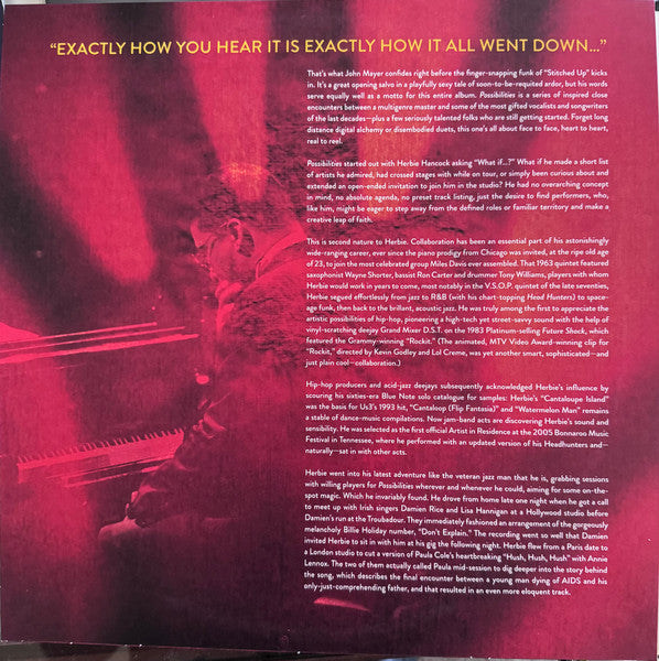 Herbie Hancock : Possibilities (3xLP, Album, RSD, RE, RM, Red)