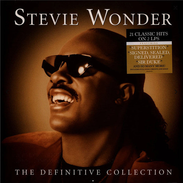 Stevie Wonder : The Definitive Collection (2xLP, Comp)