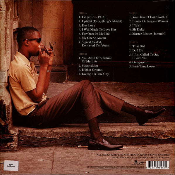 Stevie Wonder : The Definitive Collection (2xLP, Comp)