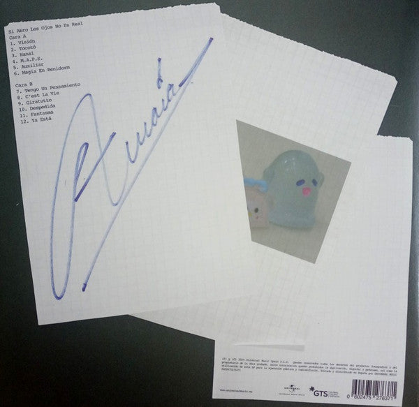 Amaia* : Si Abro Los Ojos No Es Real (LP, Album, Gat)