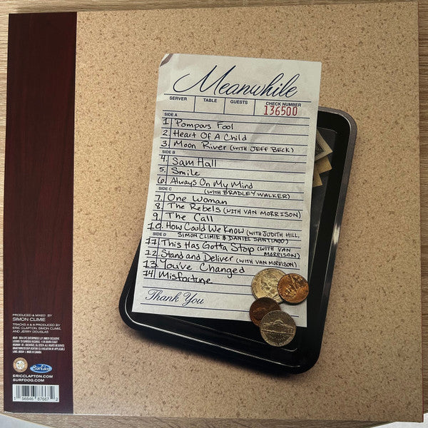 Eric Clapton : Meanwhile (2xLP, Album, Gol)