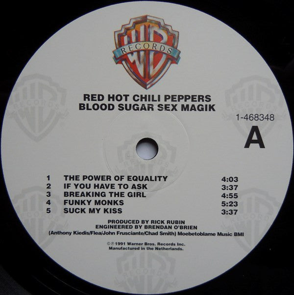 Red Hot Chili Peppers : Blood Sugar Sex Magik (2xLP, Album, RE, RM, 180)