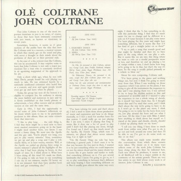 John Coltrane : Olé Coltrane (LP, Album, Ltd, RE, Cle)