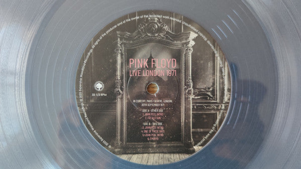 Pink Floyd : Live London 1971 (2xLP, Cle)