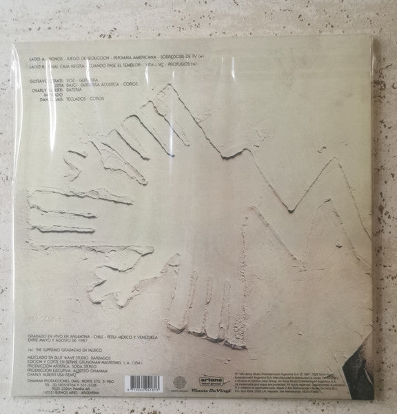 Soda Stereo : Ruido Blanco (En Vivo) (LP, Ltd, Num, Cry)