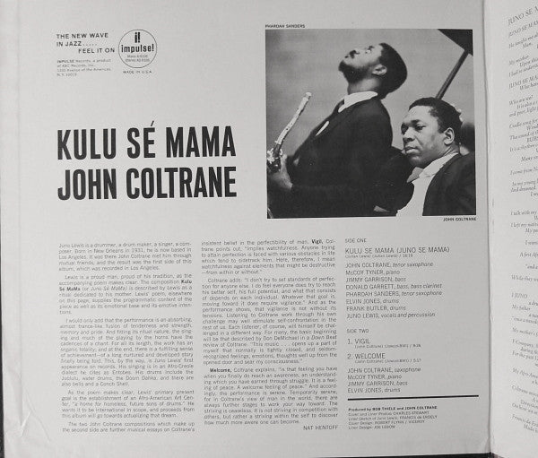 John Coltrane : Kulu Sé Mama (LP, Album)