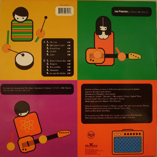 Los Planetas : Super 8 (LP, Album)