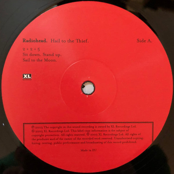 Radiohead : Hail To The Thief (2x12", Album, RE, Gat)