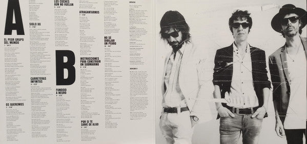 Sidonie : El Peor Grupo Del Mundo (LP, Album, Whi)