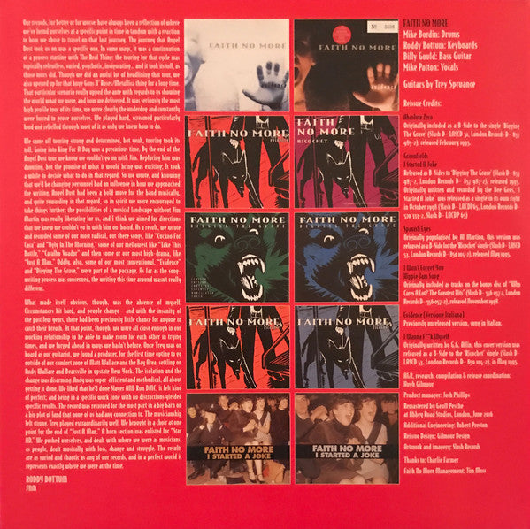 Faith No More : King For A Day Fool For A Lifetime (2xLP, Album, RE, Gat)