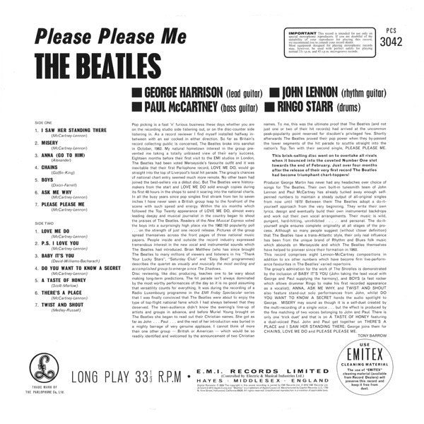 The Beatles – Please Please Me - Quiosco Morrison