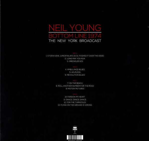 Neil Young – Bottom Line 1974