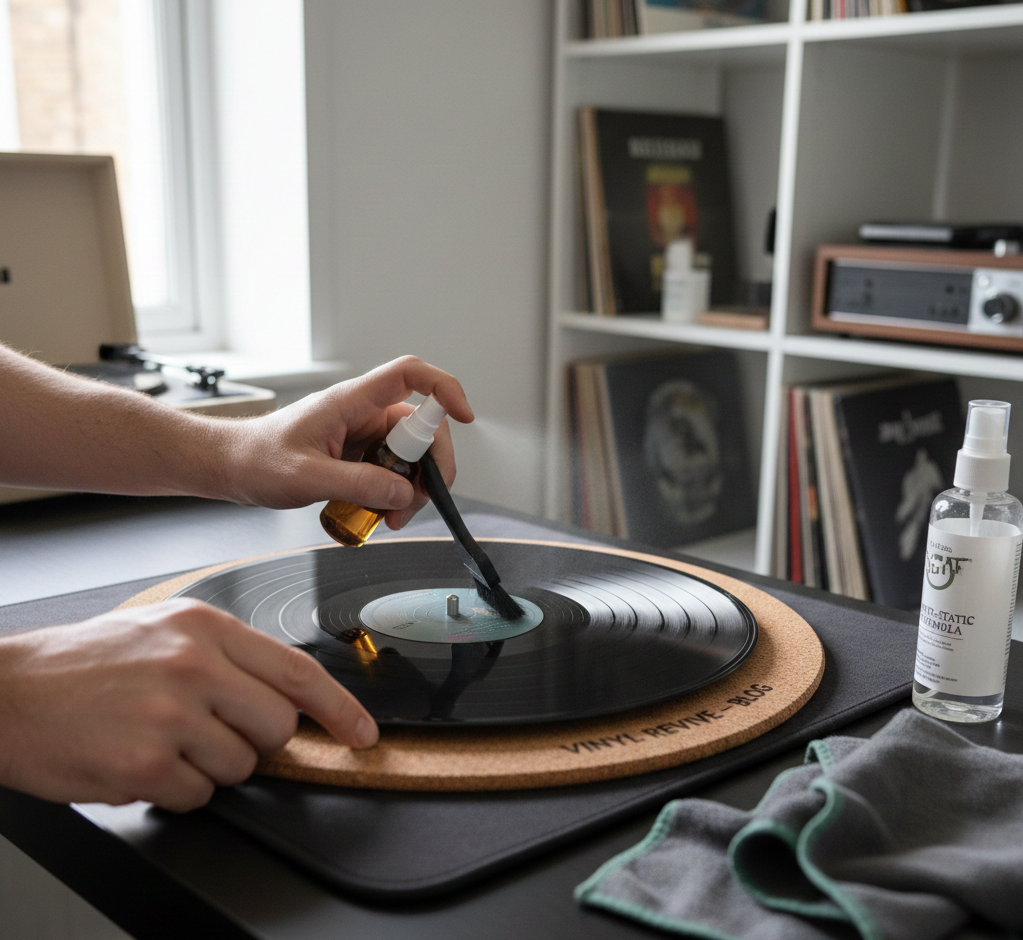 Cómo limpiar correctamente un vinilo sin dañarlo