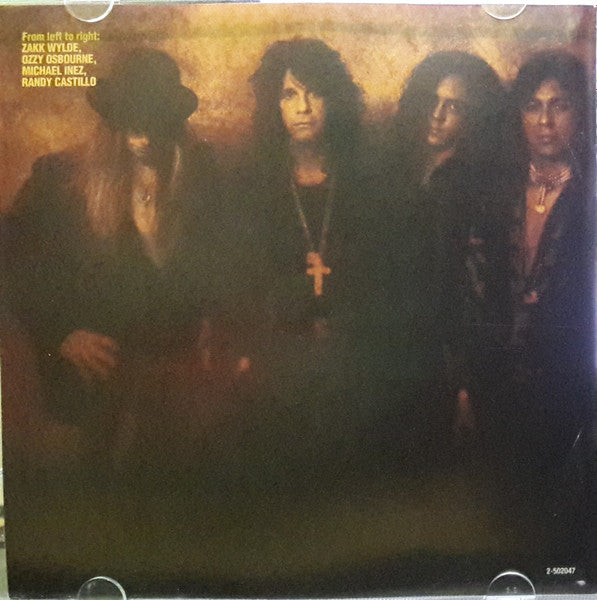 Ozzy Osbourne : No More Tears (CD, Album, RE, RM)