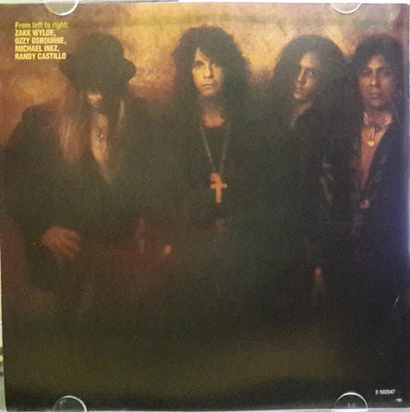 Ozzy Osbourne : No More Tears (CD, Album, RE, RM)