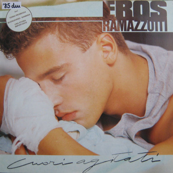 Eros Ramazzotti : Cuori Agitati (LP, Album, RE)