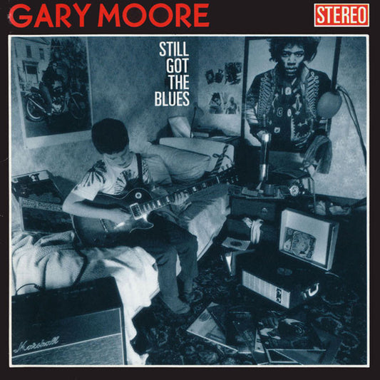 Gary Moore : Still Got The Blues (LP, Album, RE, Fin)