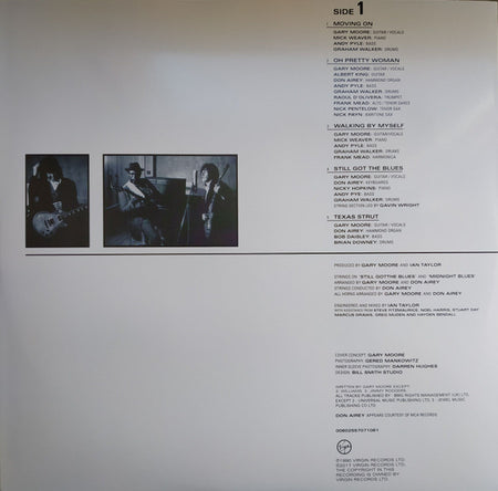 Gary Moore : Still Got The Blues (LP, Album, RE, Fin)