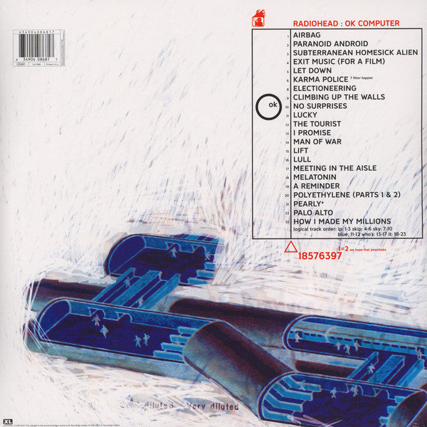 Radiohead : OK Computer OKNOTOK 1997 2017 (2xLP, Album, RE + LP, Comp + Ltd, RM, Blu)