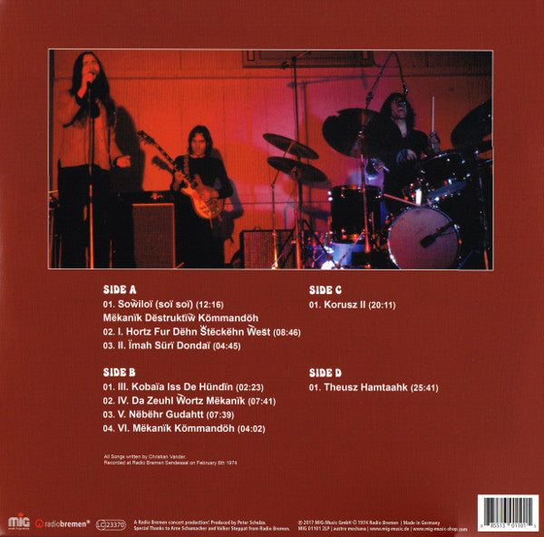 Magma (6) : Zühn Ẁöhl Ünsaï - Live 1974 (2xLP, Album, RE, Gat)