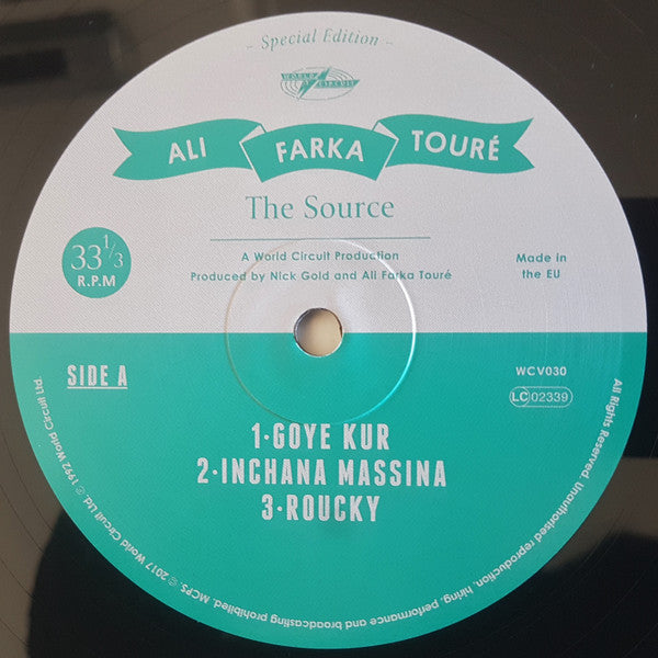 Ali Farka Touré : The Source (2xLP, Album, RM, S/Edition, 180)