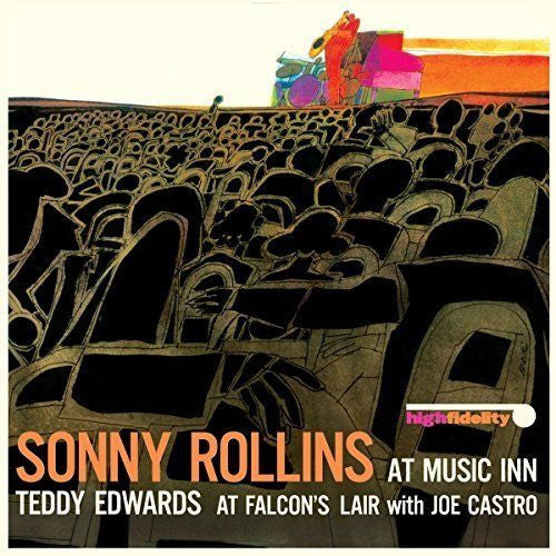 Sonny Rollins / Teddy Edwards With Joe Castro : At Music Inn / At Falcon's Lair (LP, Album, Ltd, RE, RM)