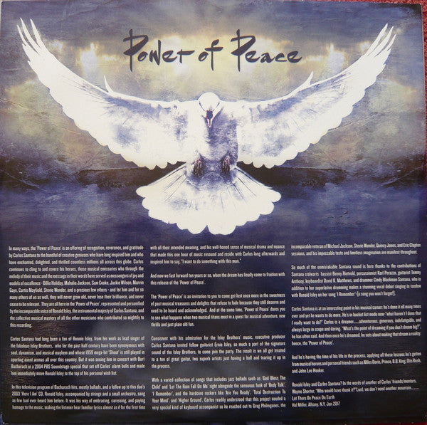 The Isley Brothers - Santana : Power Of Peace (2xLP, Album)