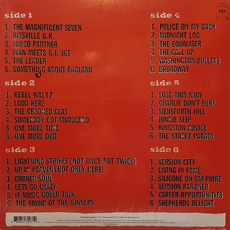 The Clash : Sandinista! (3xLP, Album, RE, RM, RP, 180)