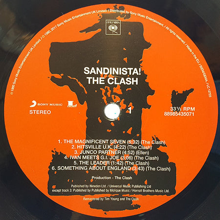 The Clash : Sandinista! (3xLP, Album, RE, RM, RP, 180)