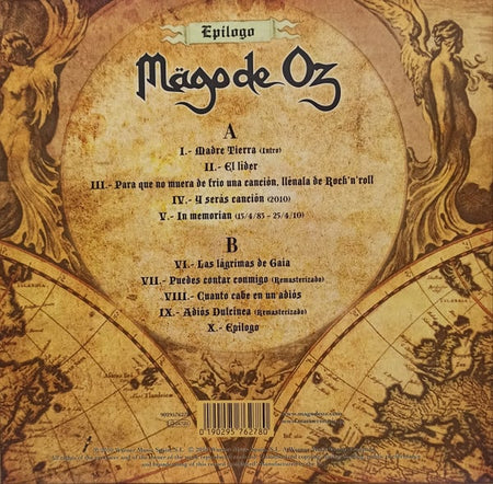 Mägo De Oz : Gaia - Epílogo (LP, Album, RE, 180 + CD, Album, RE)
