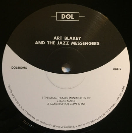 Art Blakey And The Jazz Messengers* : Art Blakey And The Jazz Messengers (LP, Album, Dlx, RE, 180)