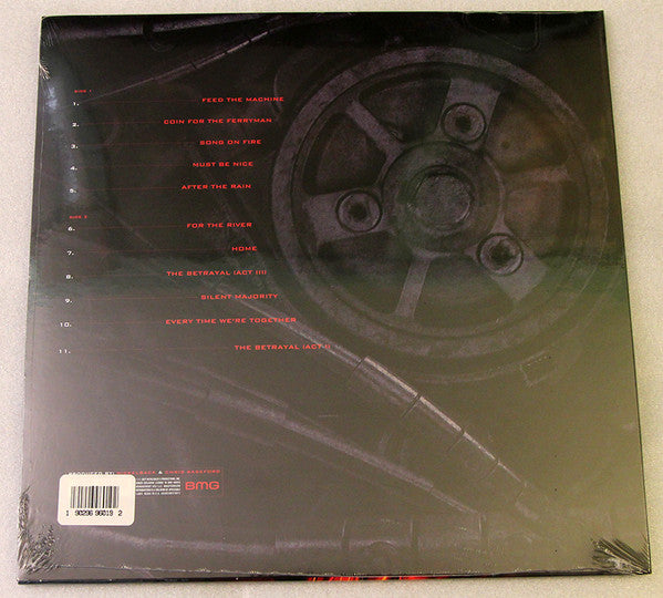 Nickelback : Feed The Machine (LP, Album, Ltd, Red)