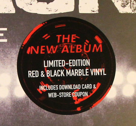 Nickelback : Feed The Machine (LP, Album, Ltd, Red)