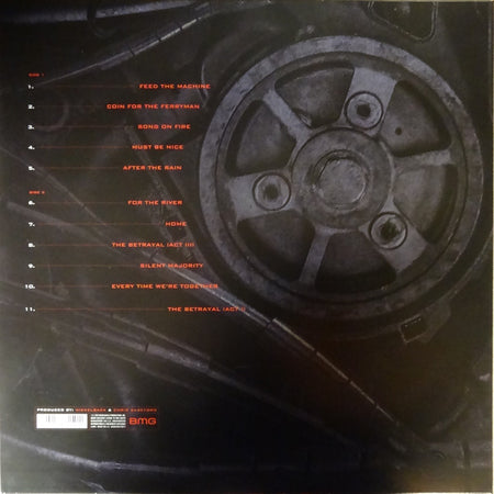 Nickelback : Feed The Machine (LP, Album, Ltd, Red)