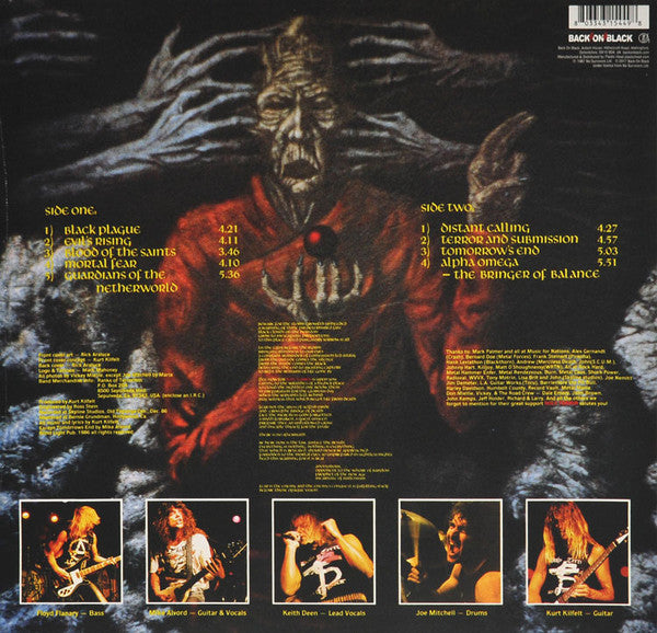 Holy Terror - Terror And Submission (LP) (Mint (M)) – Quiosco Morrison