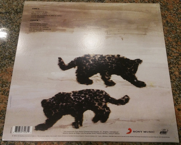 Joaquín Sabina : El Hombre Del Traje Gris (LP, Album, RE, Gat)