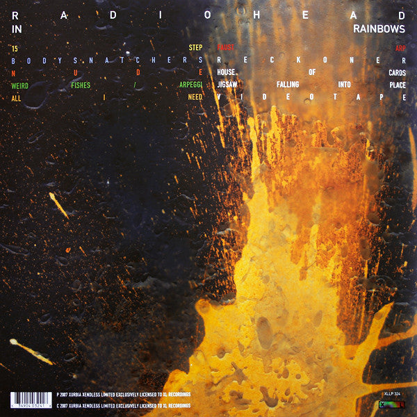 Radiohead : In Rainbows (LP, Album, 180)