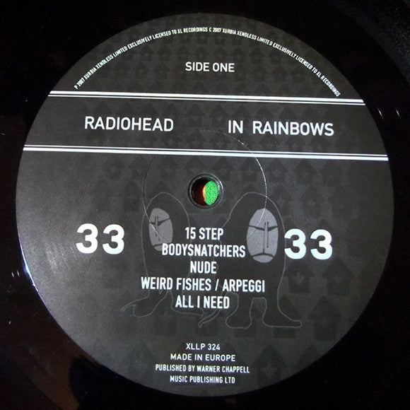 Radiohead : In Rainbows (LP, Album, 180)