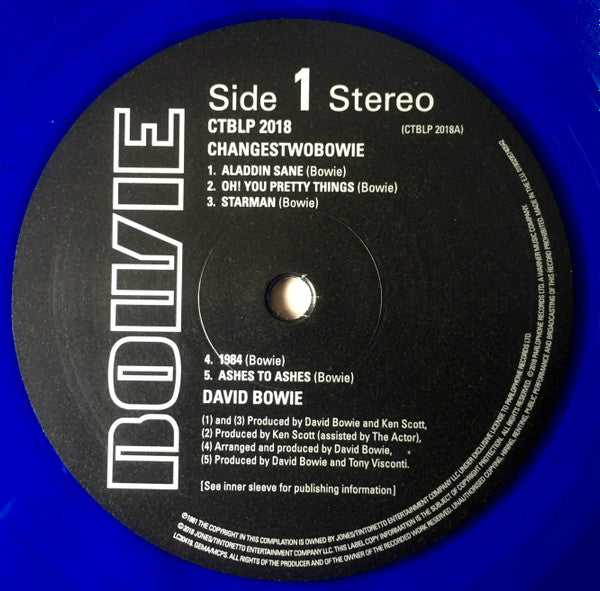 David Bowie : ChangesTwoBowie (LP, Comp, Ltd, RE, RM, Blu)
